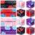 Teyva Daily 12 Pack Infinity Cube Fidget Gadget Fidgeting Game for Adults, Cool Mini Gadget for Stress Anxiety Relief and Kill Time