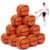 Teyva Daily 12 Pcs Handmade PU Kick Footbags Sport Ball Bulk,Basketball