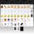 Teyva Daily 160 Pcs Halloween American Mahjong Set 1.2 Inch Pumpkin Cat Witch Ghost Mini Mahjong Tiles Set Melamine Carved Pattern for Adult Halloween Mah Jong Lovers Social Games(Black,Simple)