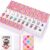 Teyva Daily 166 Pcs American Mahjong Tiles 1.2″ Mahjong Game Set,Colorful
