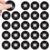 Teyva Daily 24 Pack Space Fidget Spinners Bulk Mini Fidget Spinner Galaxy Party Favors for Birthday Gifts Return Gifts Goodie Bags Stuffers Rewards Prizes
