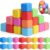 Teyva Daily 64 Pack Stress Cube Square Ice Cube Soft Sensory Balls
