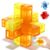Teyva Daily Puzzle Cube Gift Acrylic Brain Teaser Puzzles for Back to School Gift Young Men Students Cool Stocking Stuffers Games Sensory Gifts Educational Logic Iq Cube Puzzle Party Favor(Basic)