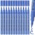 TFIVE 12 Blue Acrylic Paint Markers, Permanent Paint Pens Extra Fine Tip