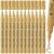 TFIVE 12 Gold Acrylic Paint Markers, Permanent Paint Pens Extra Fine Tip
