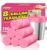 T.FORING Medium 8 Gallon Trash Bags Unscented, 0.94 Mil, Pink, 150 Count