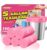 T.FORING Small 5 Gallon Trash Bags Unscented, 0.94 Mil, Pink, 150 Count