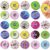TGIQROVE 100 Pack Mini Fidget Spinners, Donut Party Favors for Kids
