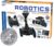 Thames & Kosmos | Robotics Smart Machines: Tracks & Treads | for Kids 8+ | STEM Kit Builds 8 Robots | Color Manual to Help with Assembly | Requires Tablet or Smartphone | Parents’ Choice Silver Award