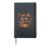 Thankful Blessed and Kind of a Mess for Women Quote Fall Hardcover Journal, Black