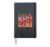Thankful Mama Mama Mama Mini Holiday Retro Groovy Orange Hardcover Journal, Black