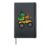 Thanksgiving Dino Truck Fall Trex Toddler Boys Kids Hardcover Journal, Black
