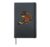 Thanksgiving Ice Hockey Turkey Day Fall Men Boys Kids Youth Hardcover Journal, Black