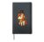 Thanksgiving Unicorn Fall Toddler Girls Kids Youth Women Hardcover Journal, Black