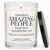 Thank You Gifts for Women, Encouragement Gifts for Women – You are Amazing Friend Candle, Inspirational Birthday Candles for Her, Uplifting Thoughtful Presents, Patchouli Orange Mango Goji Soy Candle