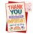 Thank You Story Card with Envelope and Stickers, Important Part of My Story Appreciation Greeting Card, Thank You Gift for Friend Teacher Mentor Mom Dad Coworker Caregiver Nurse, 8×5.3 inches
