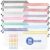 Thboxes 24 Pack Mesh Zipper Pouch Bags, A3 17×12 Inches Large Mesh Bag with Sticky Labels – 12 Colors Waterproof Zipper Bags for Classroom, Board Game, Puzzle, Office Files, Travel and Home Storage