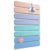 Thboxes 8 Pack Felt Bulletin Board Strips, 13×2 Inch Self Adhesive Felt Pin Boards with 50 Pushpins and 10 Wooden Clips Push Pins, Cork Board for Walls Home Office Decor(Soft Macaron)