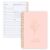 Thboxes Undated Daily Planner with Hourly Schedule, 5.71″ X 8.35″ Daily To DO List Noteboook Set Goals A5 Daily Personal Organizer Notepad for School Work Office Improve Efficiency Planner, Pink