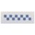 The Artful Stencil Checkerboard Border Stencil – Reusable Mylar 10.5 x 2.1