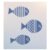 The Artful Stencil Fish Set Stencil – Reusable Mylar 4.7 x 2.5 in Each
