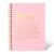 THEBESTU HR Lady Definition 160 Pages Hardcover Lined Spiral Notebook, HR Coworker Gifts for Christmas, Human Resources Appreciation Gifts for Hr Manager, Human Resources Humor Office Notebook (Pink)