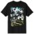 The Breakfast Club Men’s Graphic Tee Iconic Character Illustration Short-Sleeve Crew Neck T-Shirt-XS Black