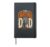 The Darting Dad dart player dad Dart Hardcover Journal, Black