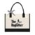 THE Dogfather Canvas Tote Bag For Travel