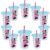 The First Years Take & Toss Disney Minnie Mouse Straw Cups – Spill-Proof Snap-On Lids – Dishwasher Safe- 10 Oz – 10 Count – Ages 18 Months and Up