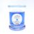 The Gel Candle Company Deco Jar Candle, Hyacinth Scent, 4×4 in, 8 oz, up to 120 Hour Burn Time