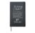 The Last Chapter Class of 2027 Senior Year Back to School Hardcover Journal, Black