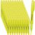 Thenshop 100 Pcs Yellow Highlighters Bulk Pocket Style Gel No Bleed Thin Highlighters Markers for Adults Highlighting in the Home Office