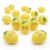 Thenshop 20 Pcs Lemon Stress Balls Bulk Yellow Fruit Themed Stress Relief Toys with Custom Logo Quick Rising Relieve Toys Gift Goodie Bag Fillers for Birthday Summer Lemonade Pool Party