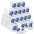 Thenshop 50 Packs Cheerleader Gifts Bulk Travel Size Tissues Bulk Cheer Pocket Tissues Gifts for Team Cheer Senior Night Party Favors Cheerleading Accessories Teammates Supplies (Blue)
