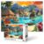 Theo’s Puzzles Jigsaw Puzzles 1000 Piece Puzzle for Adults, Families Dogs Beach Day Pieces Fit Together Perfectly (Tropical Paradise)