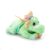 The Petting Zoo Green Dragon Stuffed Animal Plushie, Gifts for Kids, Scoopz Zoologee Animals, 6 Inches