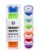 TheraBuilders Therapy Putty Set, 6 Levels of Firmness, 3 Ounces Each Container, Multi-Color