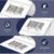 Thermal Labels 2×1 inch White Rectangle Stickers 1000/Roll