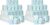 Therwen 200 Pack Pocket Tissues Travel Bulk 1000 Sheet,Polka Dot