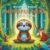 The Sloth Who Mastered Mindfulness By Doing Nothing: A Calming Picture Animal Book About Big Emotions, Self-Regulation, and the Power of Slowing Down for Kids Ages 3-8