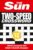 The Sun Two-Speed Crossword Collection 14: 160 two-in-one cryptic and coffee time crosswords (The Sun Puzzle Books)