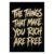 The Things That Make You Rich Are Free Poster, Bold Typography Wall Art, Motivational Quote Print Poster (Size: 8″x12″)