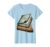 They Told Me This Was Fiction Dystopian Political Warning T-Shirt, Women, Baby Blue, X-Small