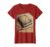 They Told Me This Was Fiction Dystopian Political Warning T-Shirt, Women, Cranberry Red, Medium