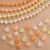 Thiccywoov 100 Pcs Puakenikeni Clay Flower Beads 4 Mixed Colors 25mm Air Dry Hawaiian 3D Jasmine Clay Flower Beads for Jewelry Making DIY Bracelets Earrings Necklaces Craft Garland Supplies Kit