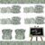 Thiccywoov 6 Rolls 2.5″ x 95″ Ruffled Bulletin Board Borders for Gingham Farmhouse Decor Bulletin Board Border DIY Border Trims Crafts for Office Home Wall Decor (Gingham,Sage Green)