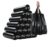 Thickened Handled Trash Bags Black Tie Garbage Liners