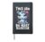 Thick Skin Big Heart Hippo Energy Cute Animal Bow Lover Hardcover Journal, Black