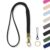 Thin Braided Stretchy Long Neck Kechain Lanyard for ID Badges & Keys